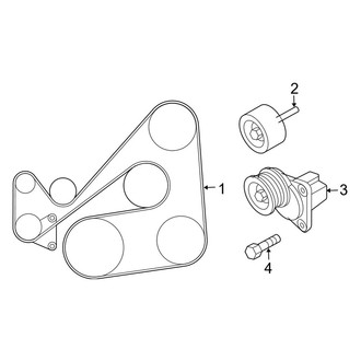 Mazda OE - Cooling - Belts & Pulleys (2.3L)