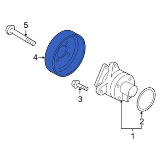 Mazda OE - Engine Water Pump Pulley