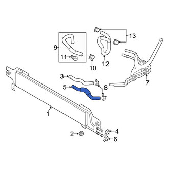 Mazda OE - Automatic Transmission Oil Cooler Hose