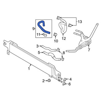 Mazda OE - Automatic Transmission Oil Cooler Hose