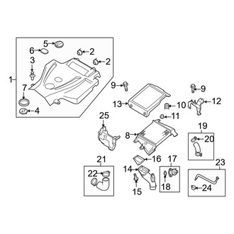 Mazda OE - Cooling - Intercooler (2.3L)