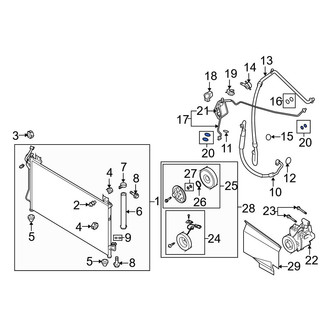 Mazda OE - A/C Refrigerant Line O-Ring