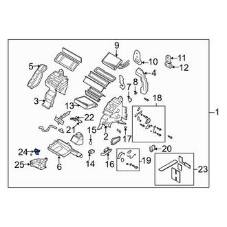 Mazda OE - HVAC Blower Motor Resistor