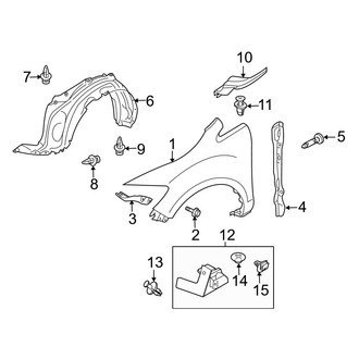 Mazda OE - Fender - Exterior Trim
