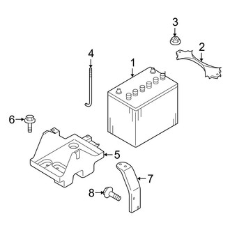 Mazda OE - Electrical - Battery
