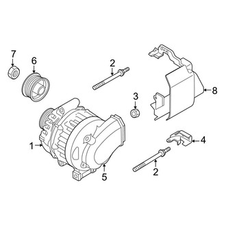 Mazda OE - Electrical - Alternator