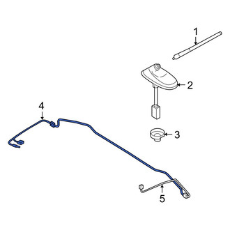 Mazda OE - Front Antenna Cable