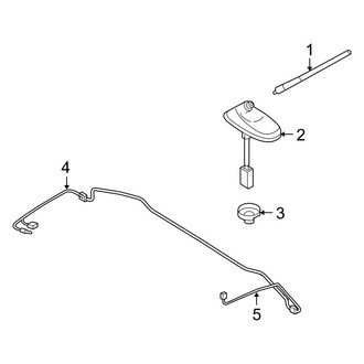 Mazda OE - Electrical - Antenna