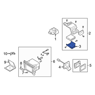 Mazda OE - GPS Navigation Control Module Bracket