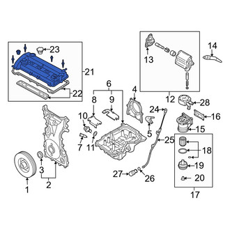 Mazda OE - Engine Valve Cover