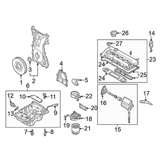 Mazda OE - Engine / Transaxle - Engine Parts (2.5L)