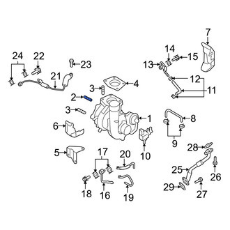 Mazda OE - Turbocharger Stud
