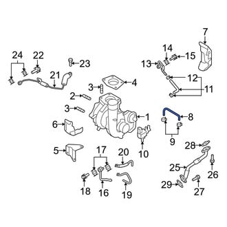 Mazda OE - Vacuum Hose
