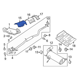 Mazda OE - Front Floor Pan Heat Shield