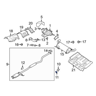 Mazda OE - Drive Shaft Nut
