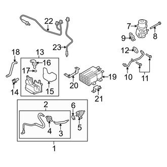 Mazda OE - Emission System - Emission Components