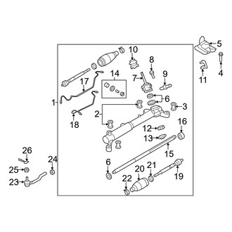 Mazda OE - Steering Gear & Linkage