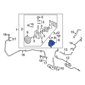 Mazda OE - Power Steering Reservoir