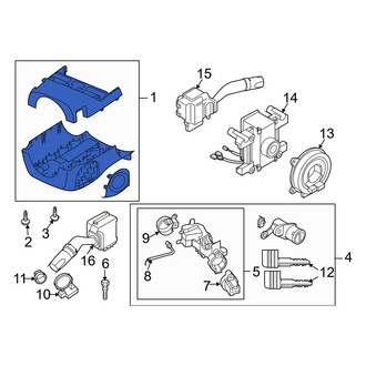 Mazda OE - Steering Column Cover