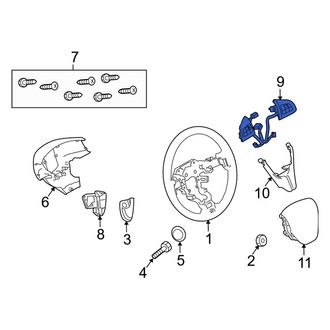Mazda OE - Steering Wheel Radio Controls