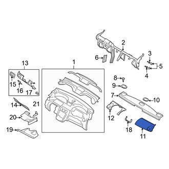 Mazda OE - Instrument Panel Air Bag