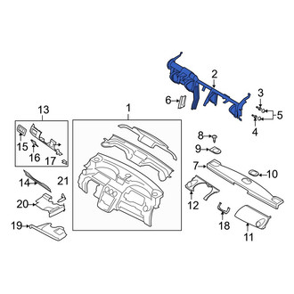 Mazda OE - Instrument Panel Reinforcement