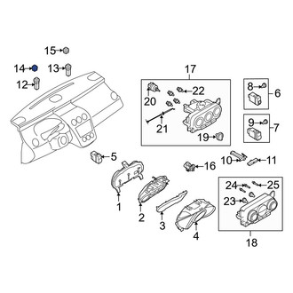 Mazda OE - Instrument Panel Cover