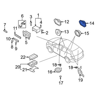Mazda OE - Speaker