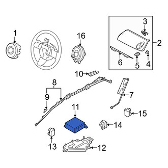 Mazda OE - Air Bag Control Module