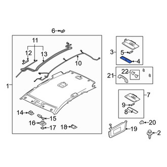 Mazda OE - Cargo Area Light