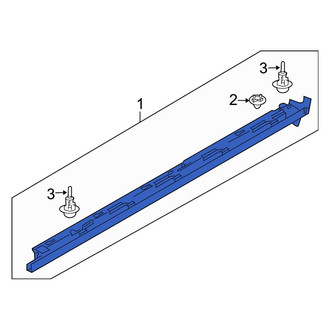 Mazda OE - Right Rocker Panel Guard