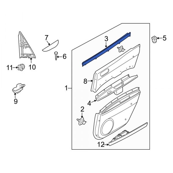 Door Window Belt Weatherstrip