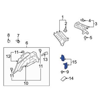Mazda OE - Rear Tie Down Hook