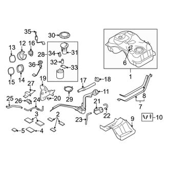 Mazda OE - Fuel System Components