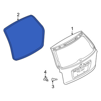 Mazda OE - Rear Hatch Seal