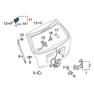 Mazda OE - Rear Liftgate Hinge