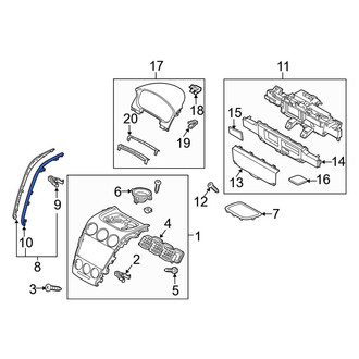 Mazda OE - Instrument Panel Cover