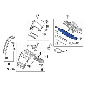 Mazda OE - GPS Navigation System Bracket