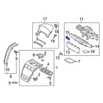 Mazda OE - Instrument Panel Cover