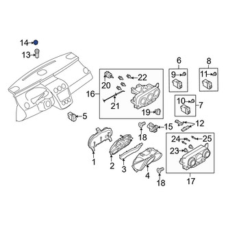 Mazda OE - Instrument Panel Cover