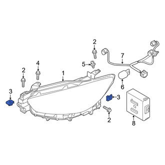 Mazda CX-9 OEM Headlights Projector, LED, HID, Halo — CARiD