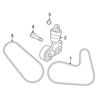 Mazda OE - Cooling - Belts & Pulleys (2.0L)