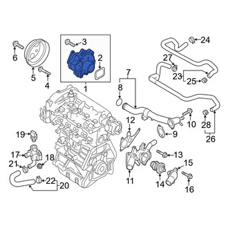 Mazda OE - Engine Water Pump
