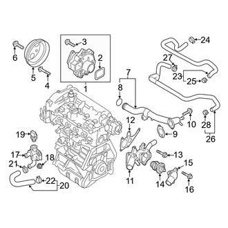 Mazda OE - Cooling - Water Pump (2.5L)