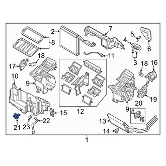 Mazda OE - HVAC Blower Motor Resistor