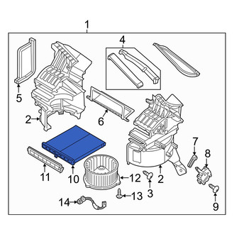 Mazda OE - Cabin Air Filter