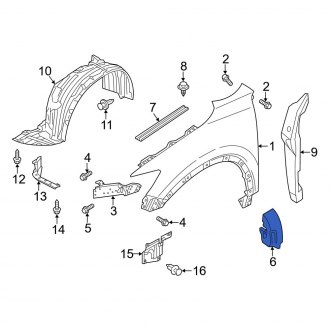 Mazda CX-5 Replacement Fender Seals | Front & Rear — CARiD.com