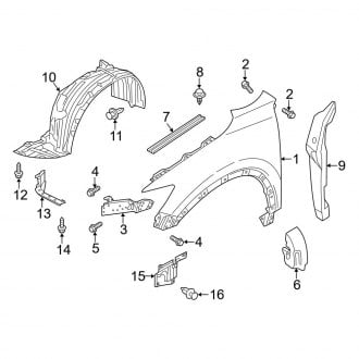 2015 Mazda CX-5 OEM Fenders | Front, Rear, Inner — CARiD.com