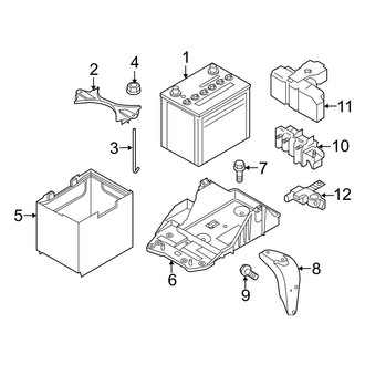 Mazda OE - Electrical - Battery