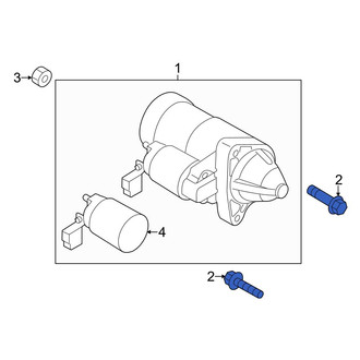 Mazda OE - Starter Bolt